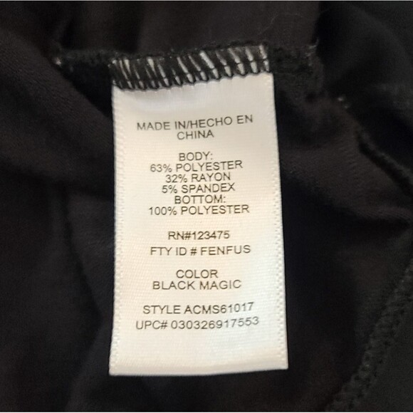 Adrienne Vittadini Black Open Cardigan Size Medium - Picture 6 of 10